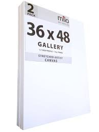 large gallery wrapped canvas 36 by 48 inches