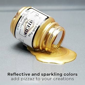 Gold Fabric Paint