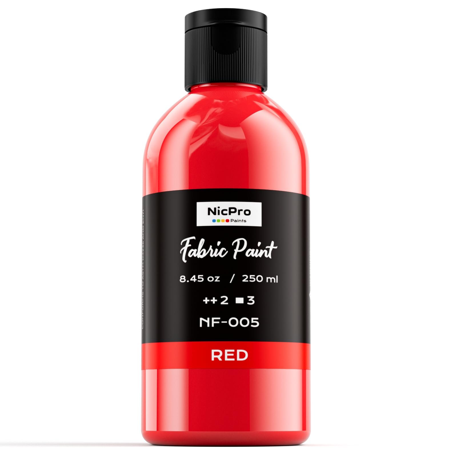 Red fabric paint permanent for clothes