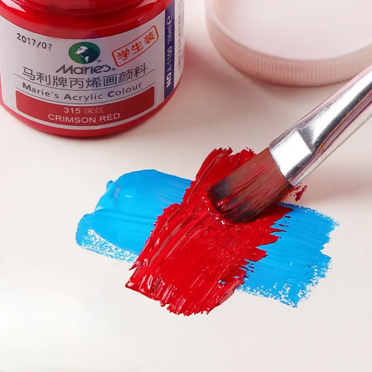 Red Fabric Paint Permanent Paint for Clothes & Textiles