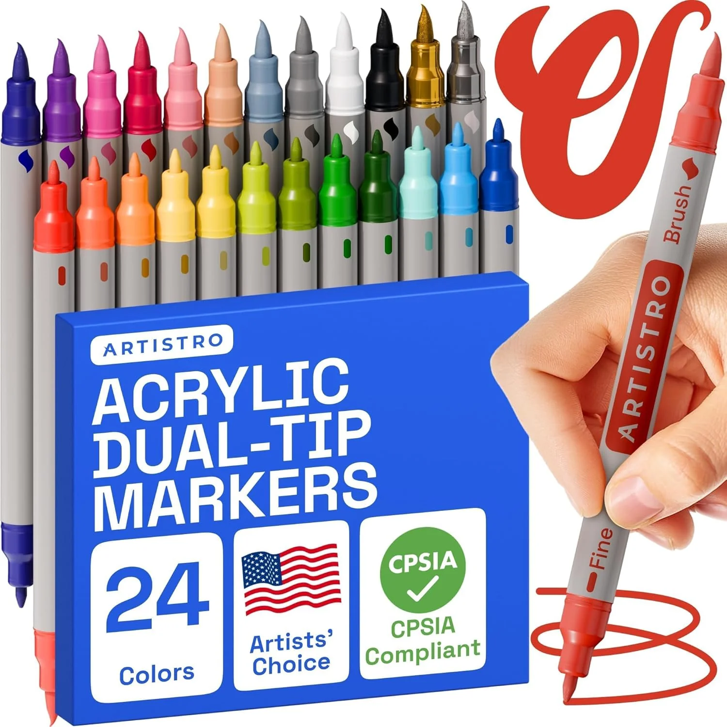 artistro dual tip fabric markers for textiles joann crafts