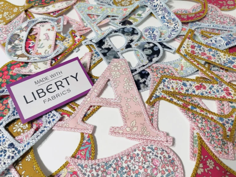 FABRIC LETTER STICKERS