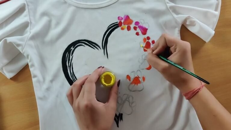 FABRIC PAINTING FOR T SHIRT