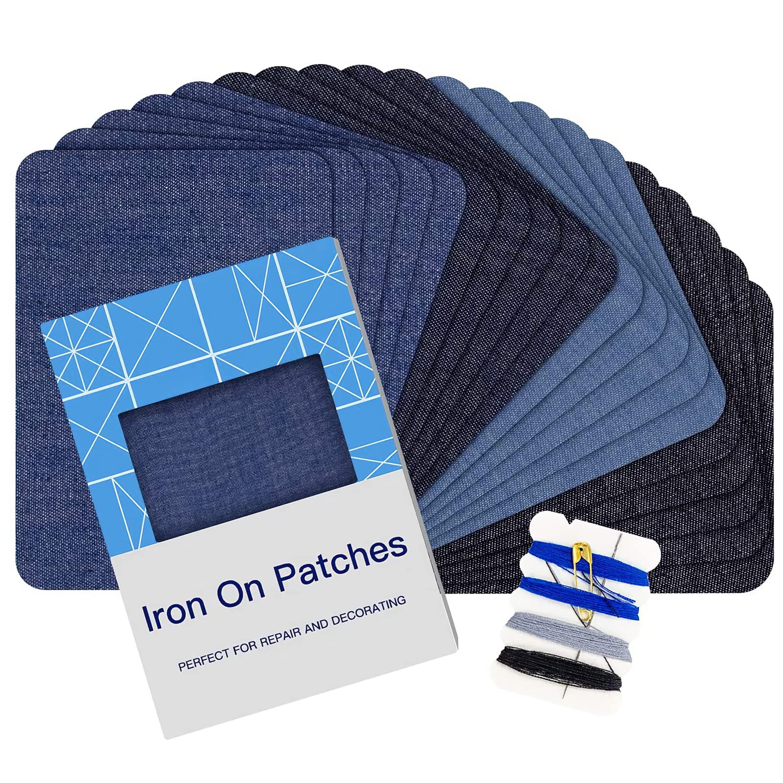 denim iron on patches for jeans repair