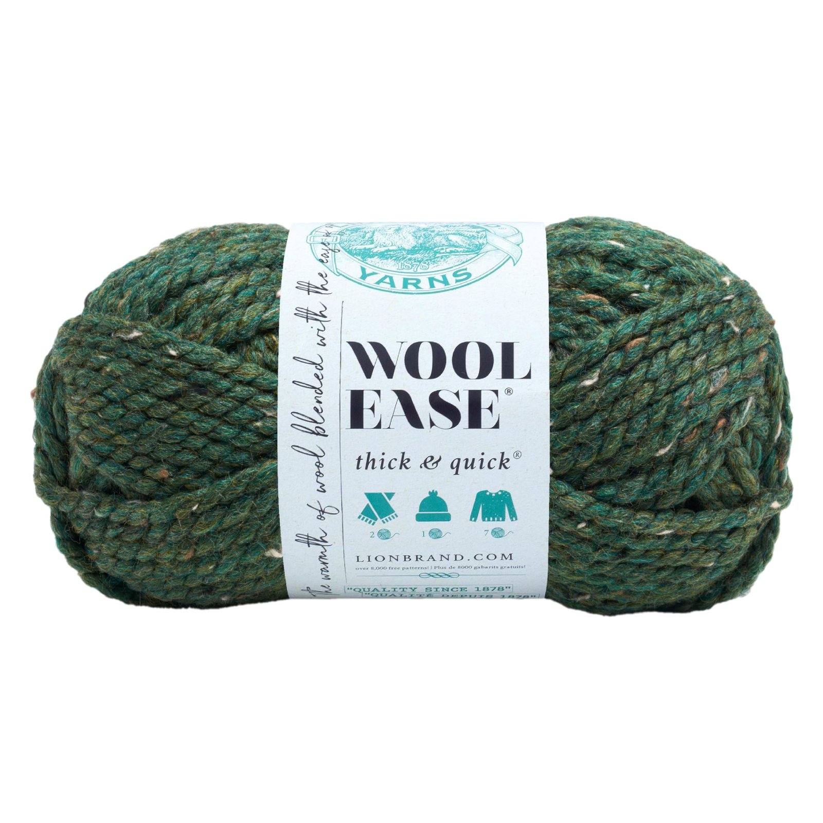 lion brand wool ease thick quick bulky yarn